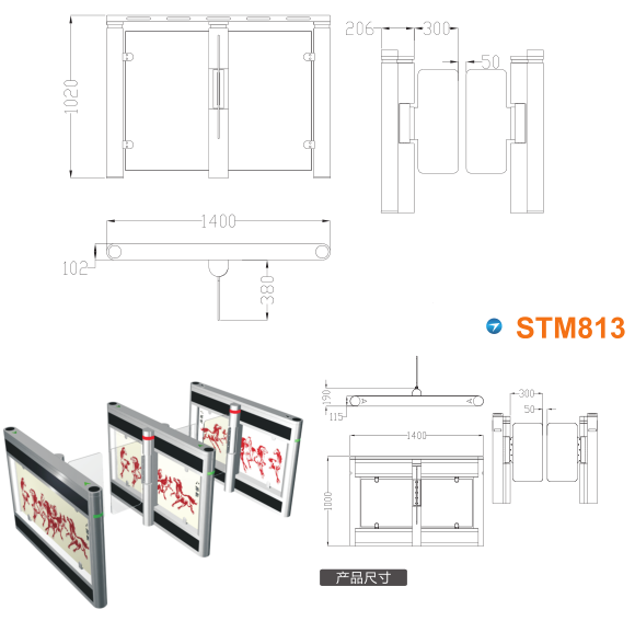 武义县速通门STM813